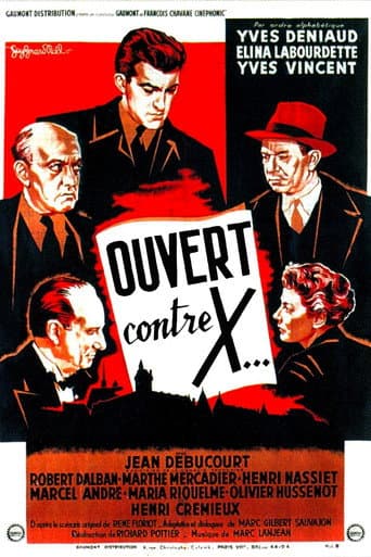 Ouvert contre X…