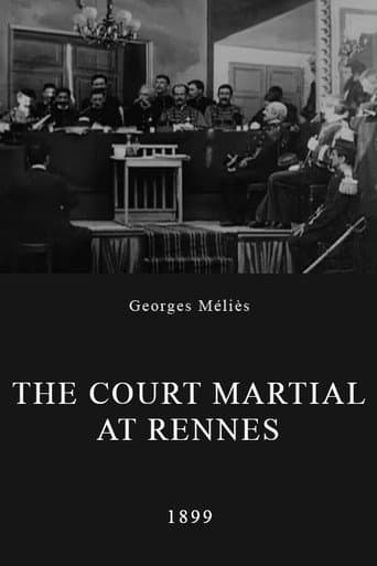 L'affaire Dreyfus, le Conseil de guerre en séance à Rennes